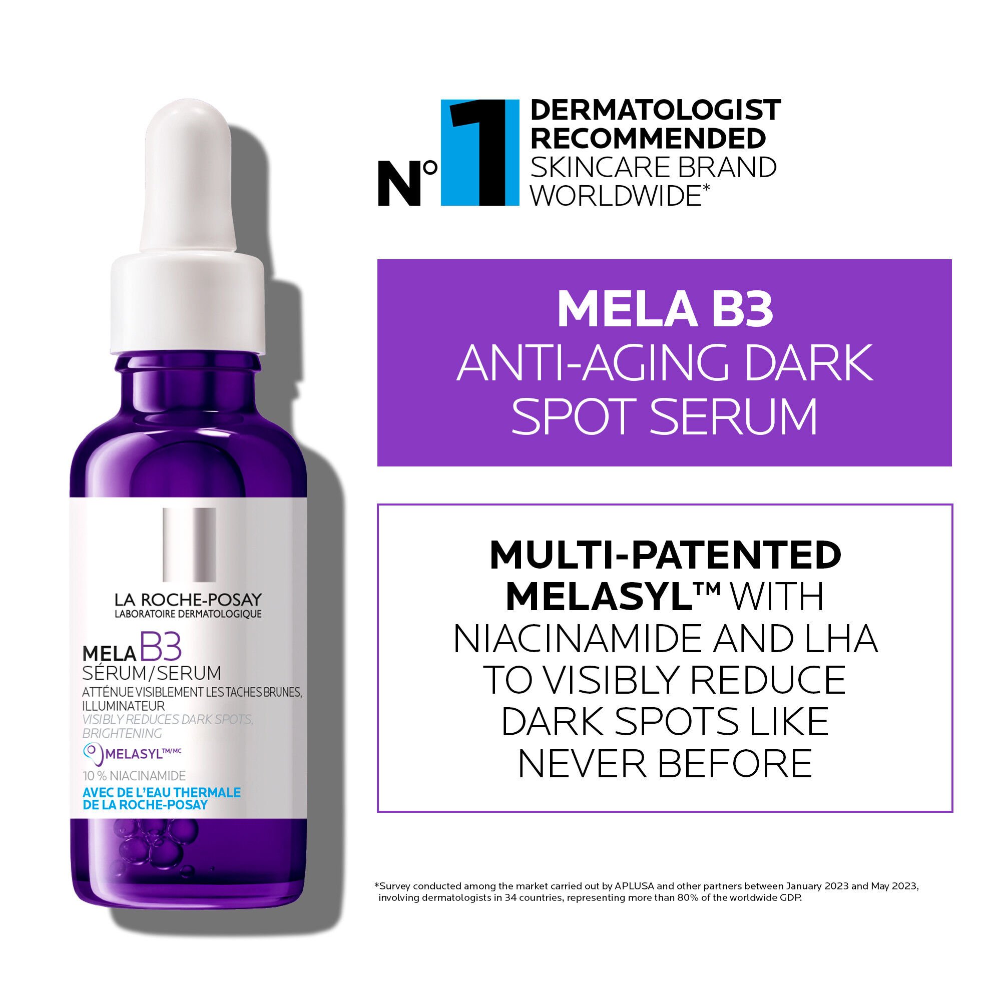 MELA B3 Anti-Aging Serum for Dark Spots Powered by Melasyl™