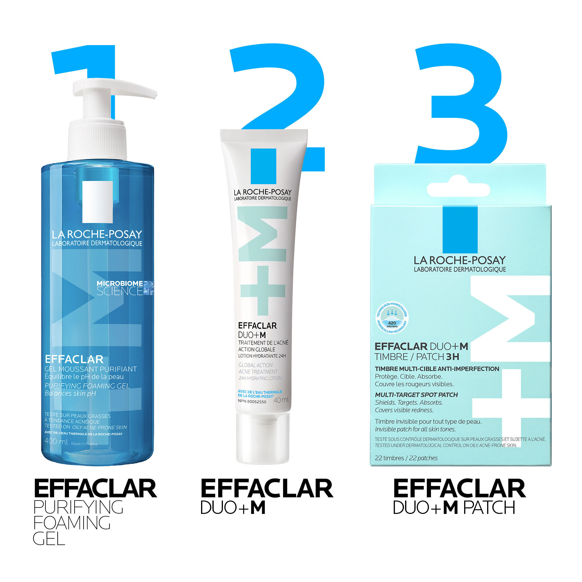 Effaclar Duo+M 3H Patches