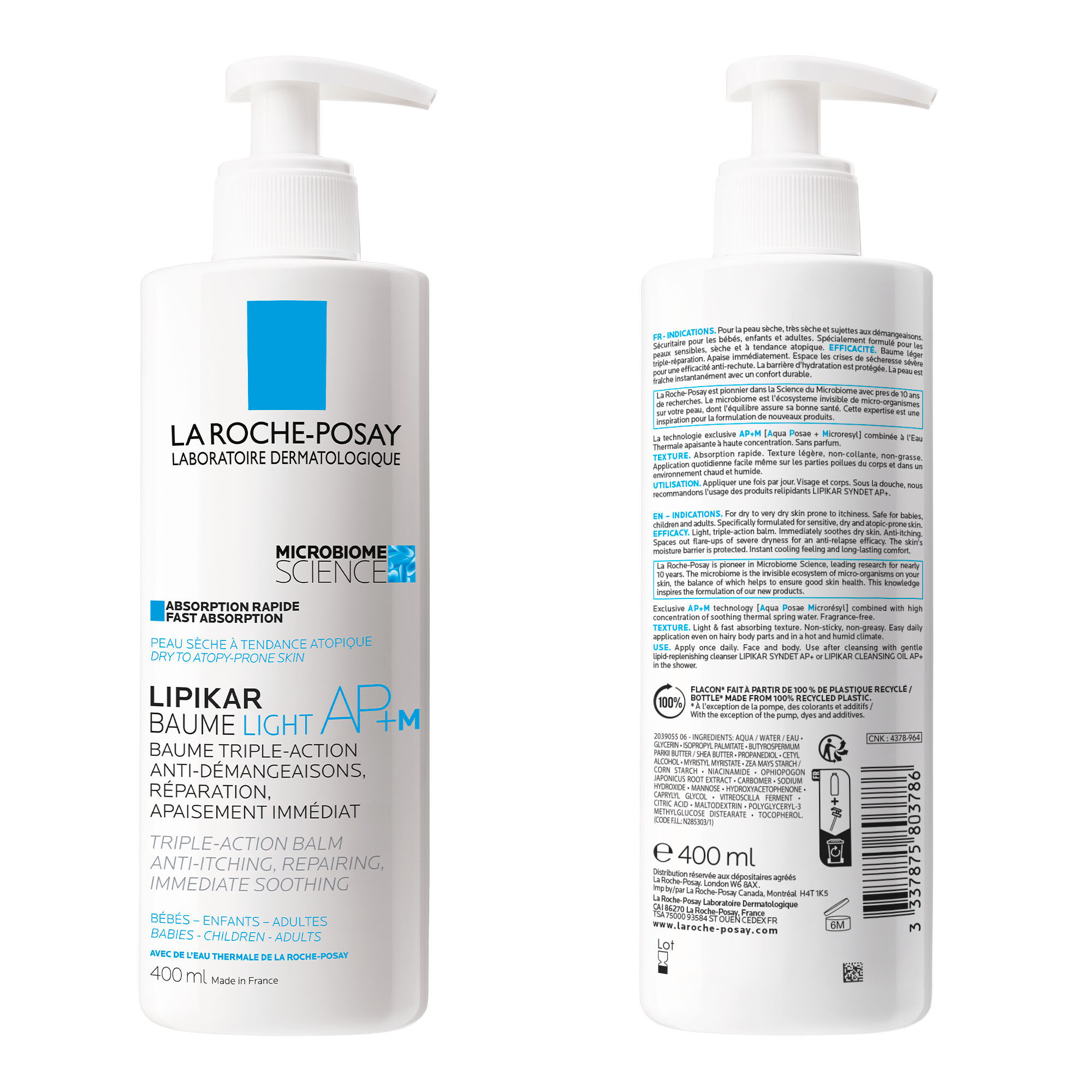Lipikar Baume Light AP+M
