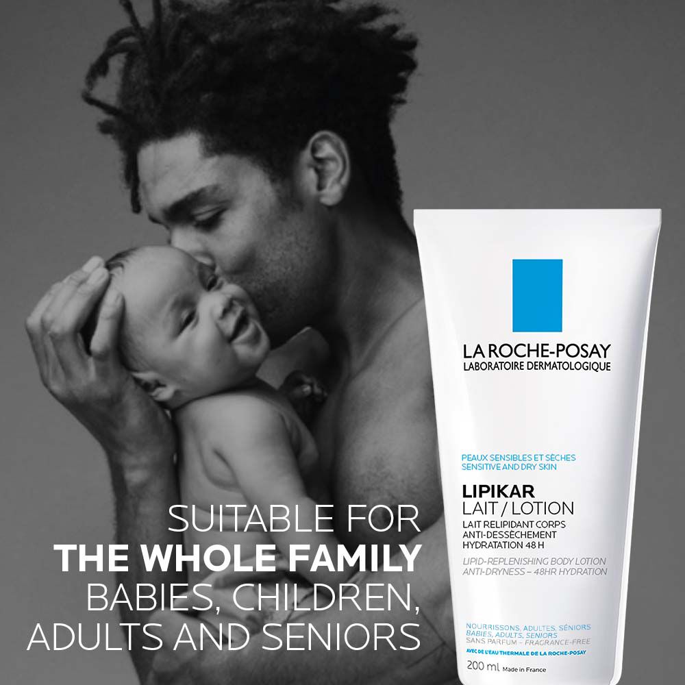 Lipikar Lait Body Lotion 200 ml All Day Hydration La Roche Posay