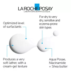 Lipikar Syndet AP+ Soap-free face and body wash value set