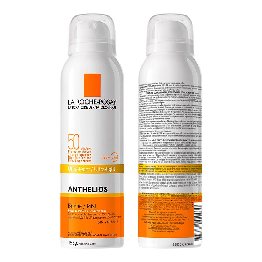 Anthelios Mist SPF 50 for Body La RochePosay
