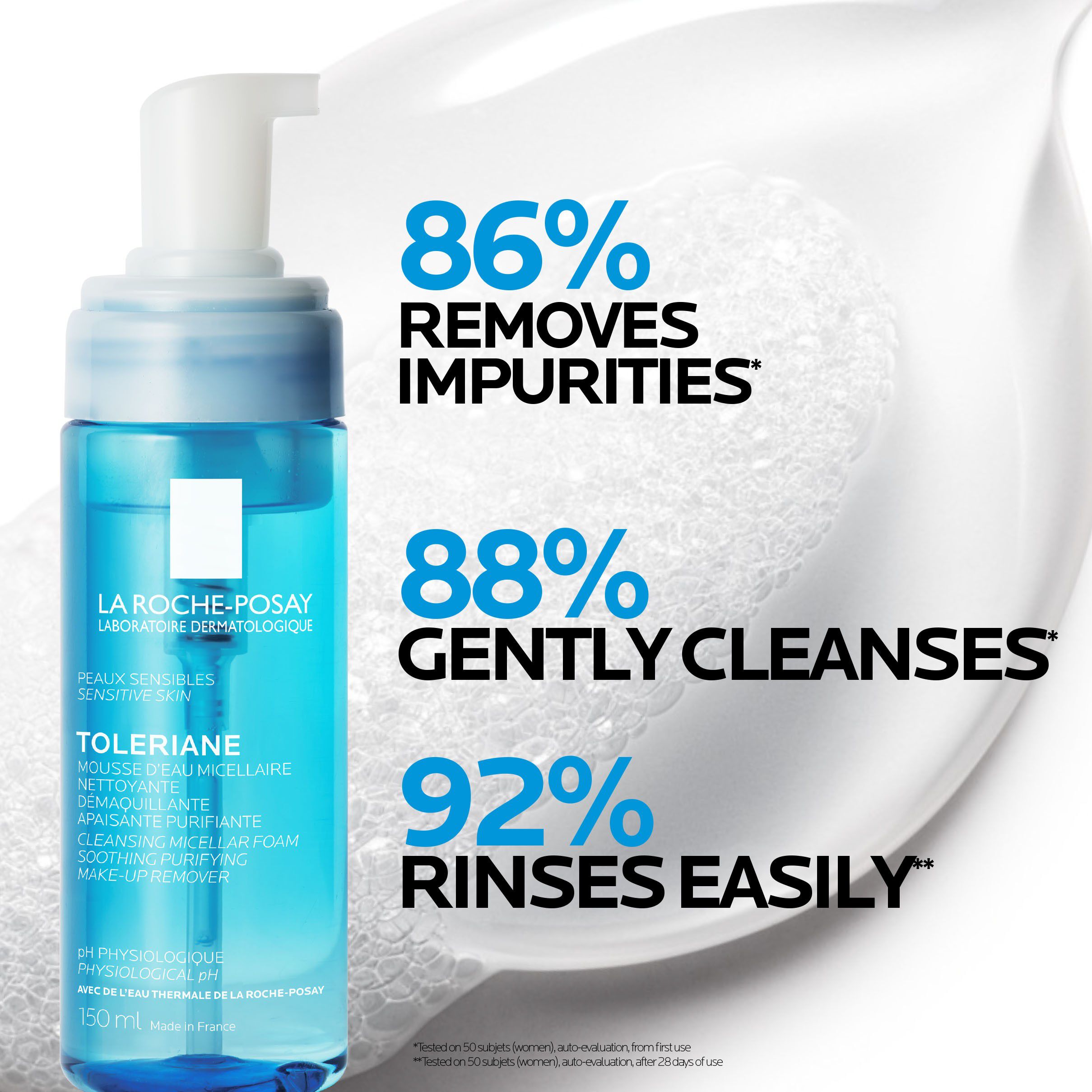 Toleriane Cleansing Micellar Foaming Water