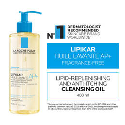 Lipikar Cleansing Oil AP+ Fragrance-Free