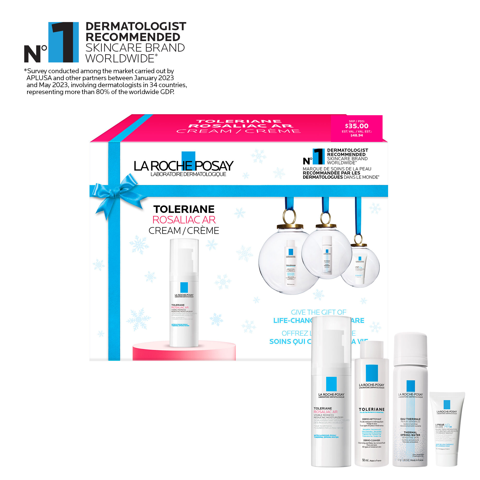 Toleriane Rosaliac AR Cream Holiday Kit