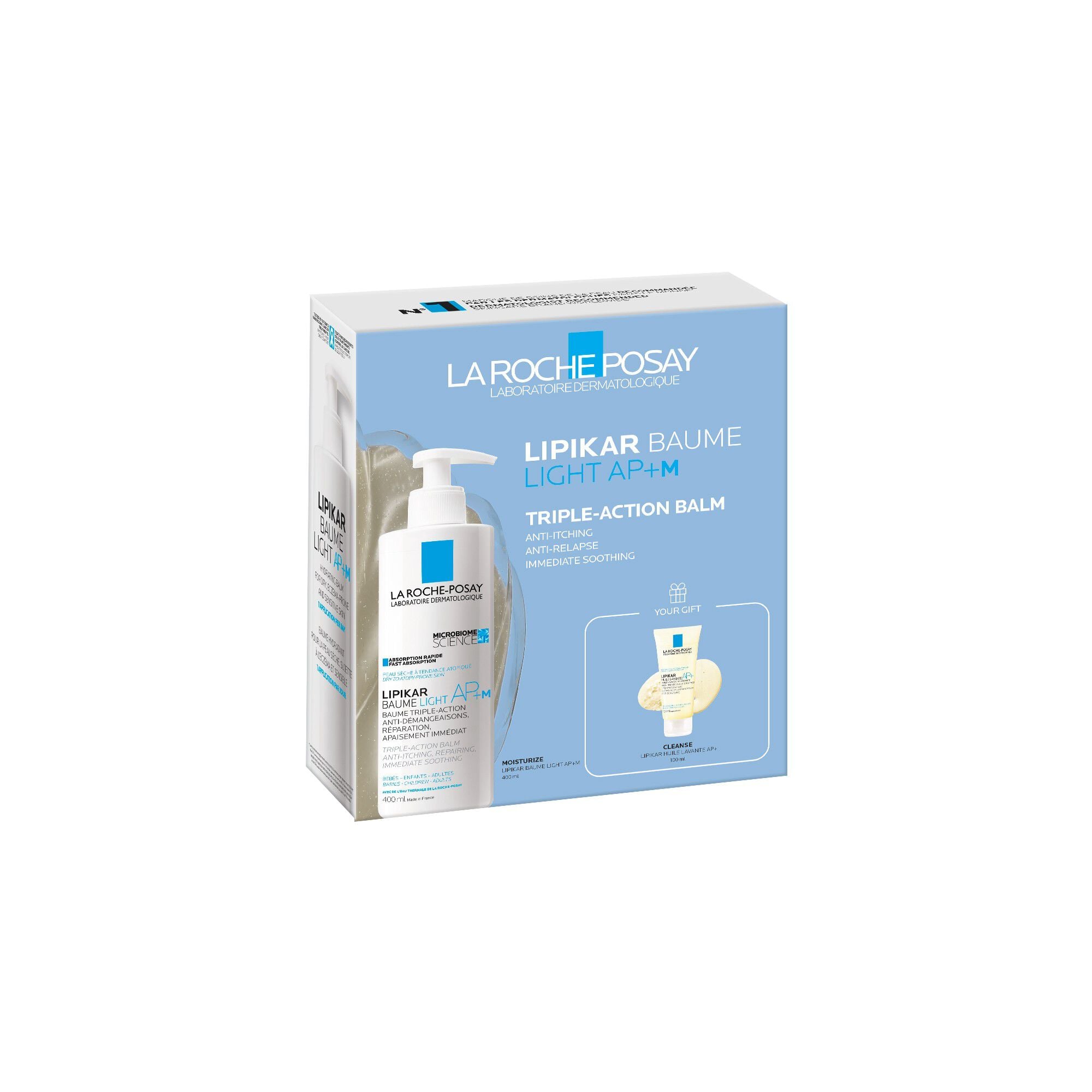Lipikar Baume Light AP+M Kit