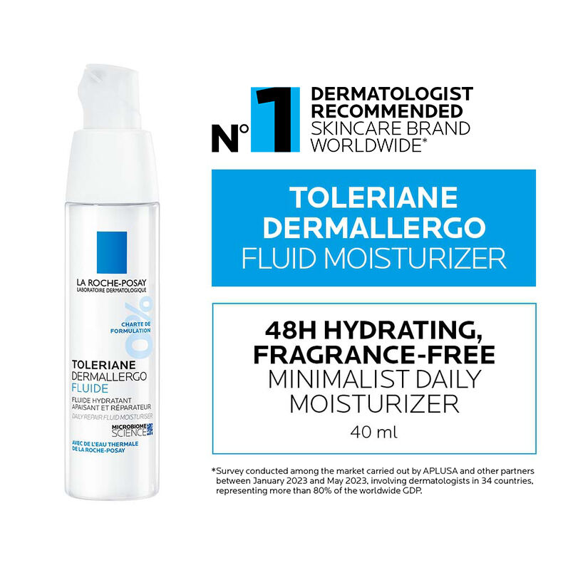 Dermallergo Fluid & Lipikar Balm Routine Set