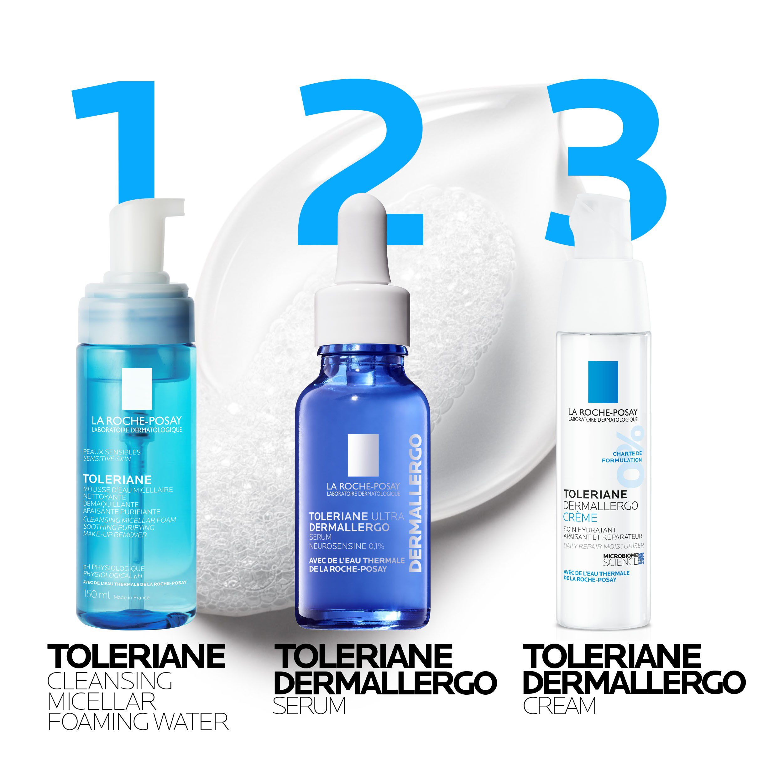 Toleriane Cleansing Micellar Foaming Water