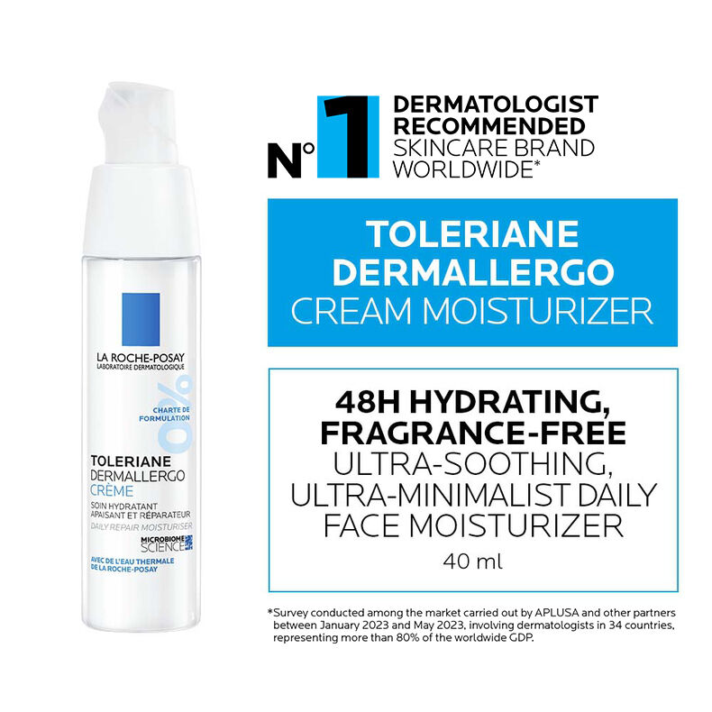 Dermallergo Cream & Lipikar Balm Routine Set