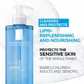 LIPIKAR CLEANSING GEL