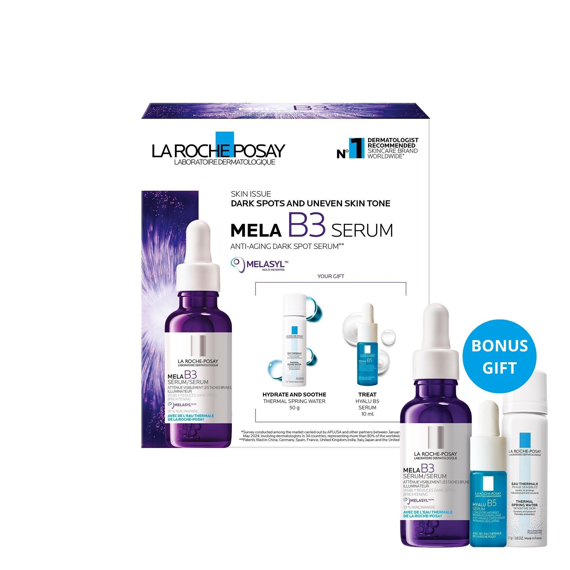 Mela B3 Serum Kit - Dark Spot Correction & Hydration