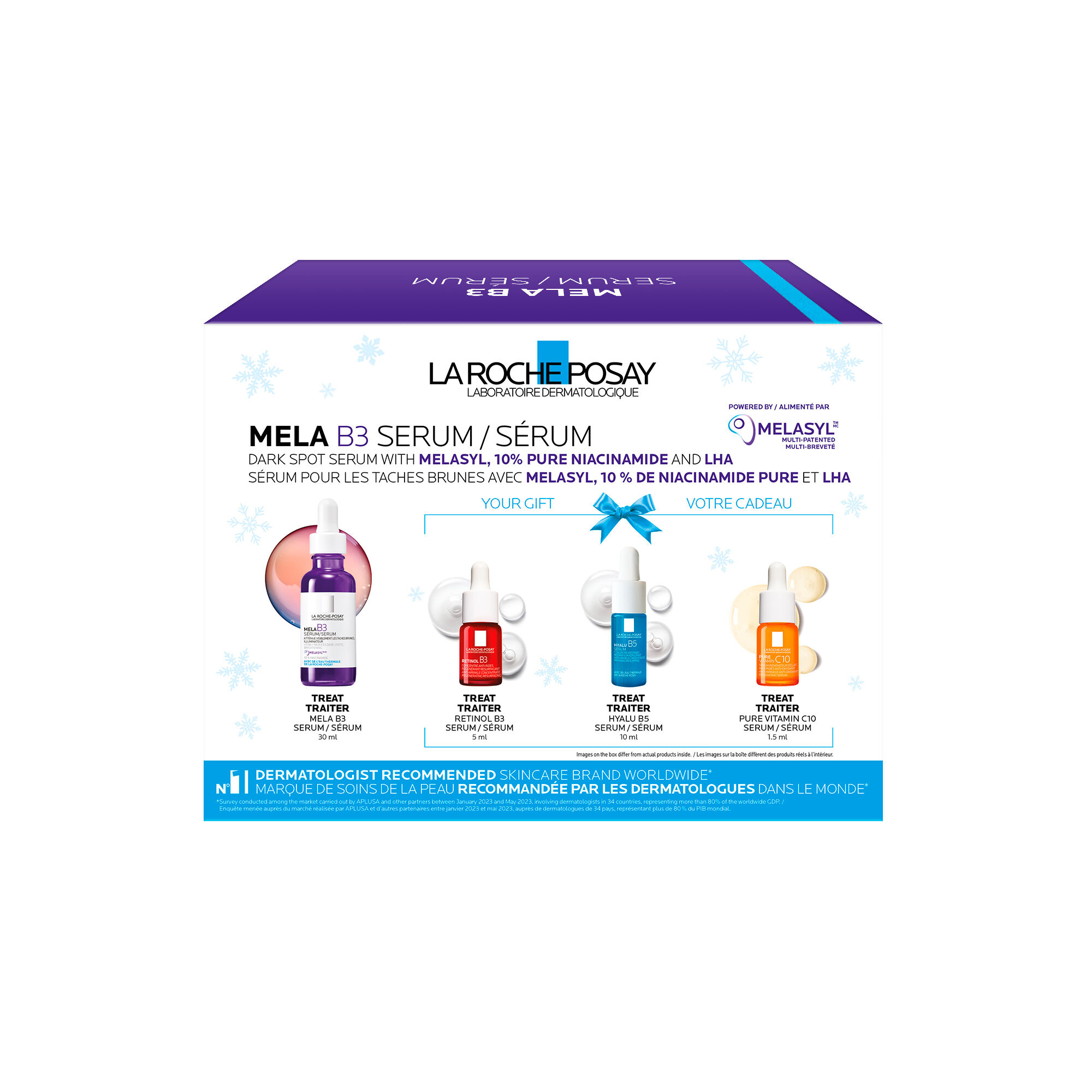 LA ROCHE-POSAY MELA B3 SERUM 30ml 2本セット Mela B3 Serum - 4-Piece Skincare Gift Set - La Roche-Posay
