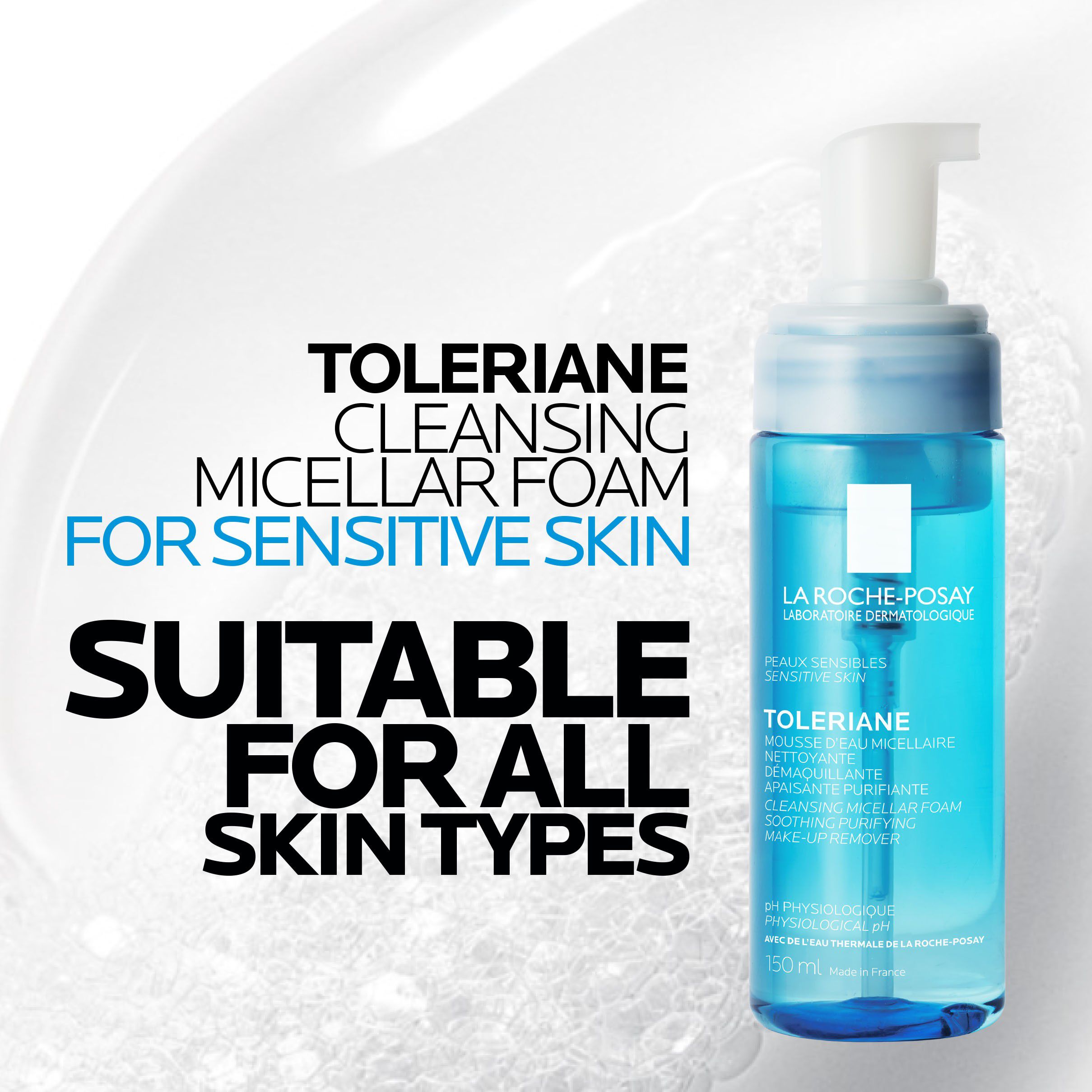 Toleriane Cleansing Micellar Foaming Water