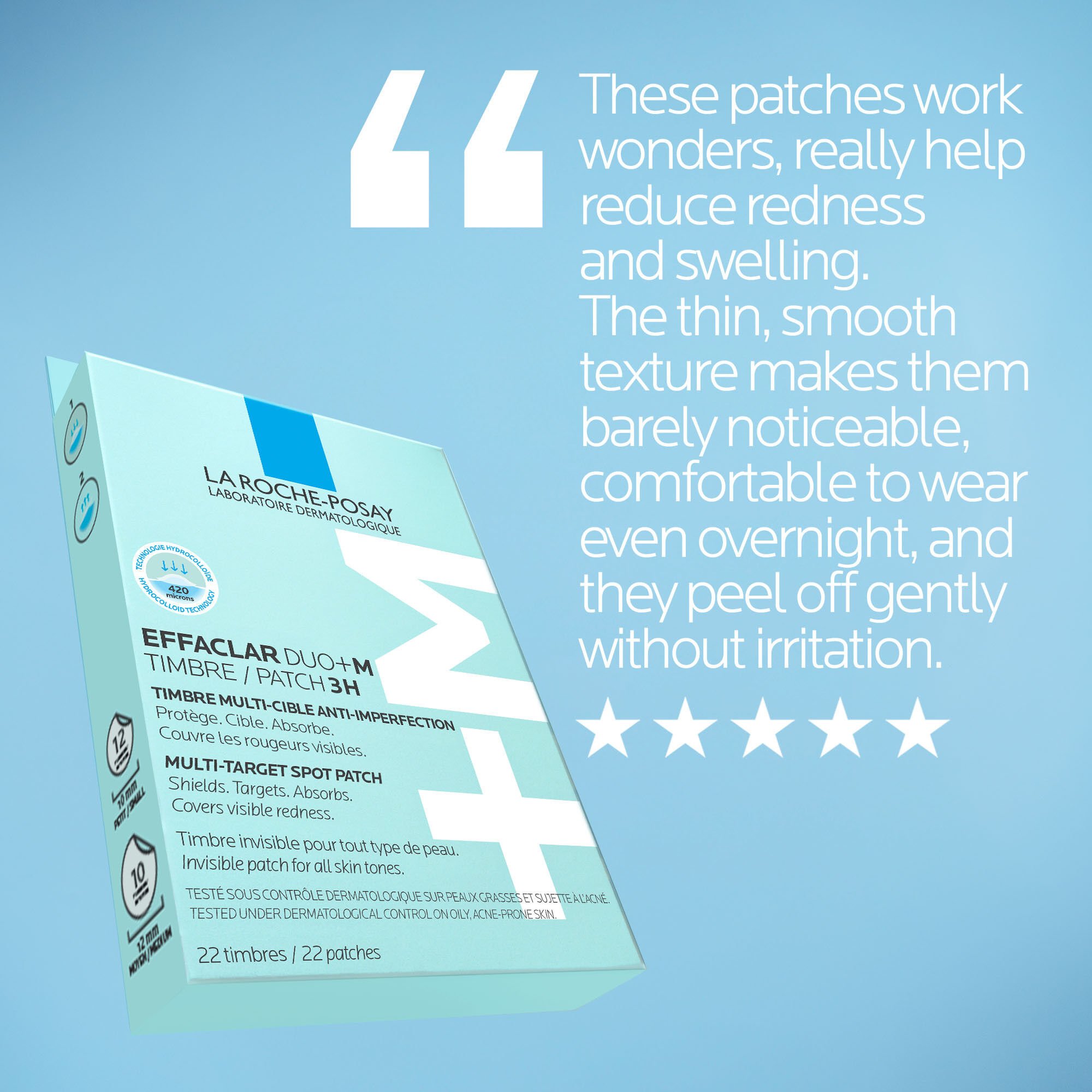 Effaclar Duo+M 3H Patches