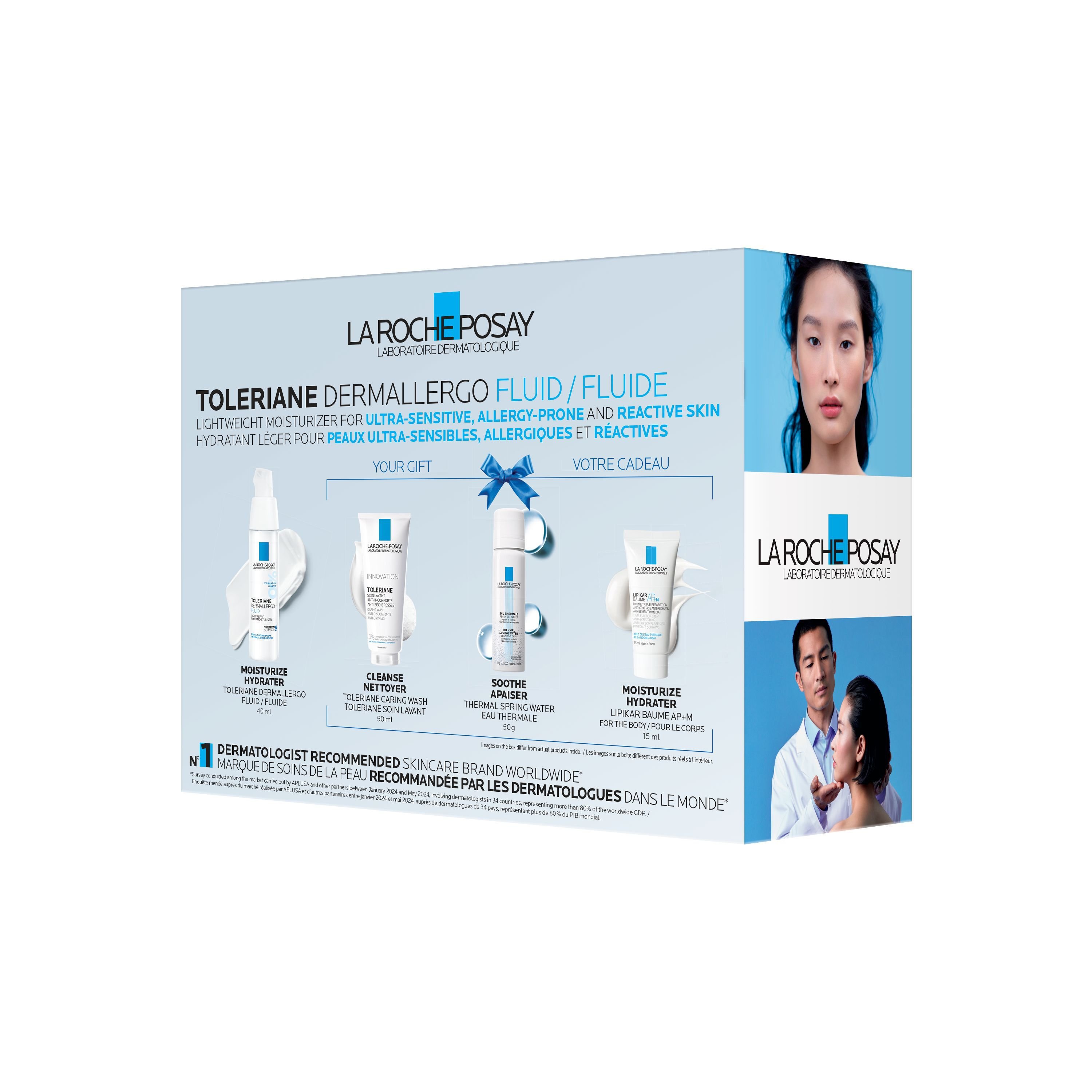 COFFRET DES FETES TOLERIANE DERMALLERGO FLUIDE