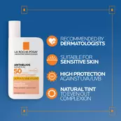 ANTHELIOS MINERAL TINTED ULTRA FLUID SPF 50 FACIAL SUNSCREEN