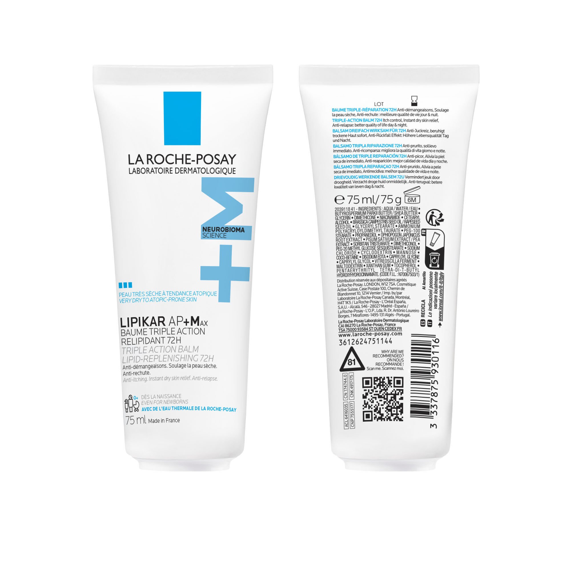 Lipikar Baume AP+Max