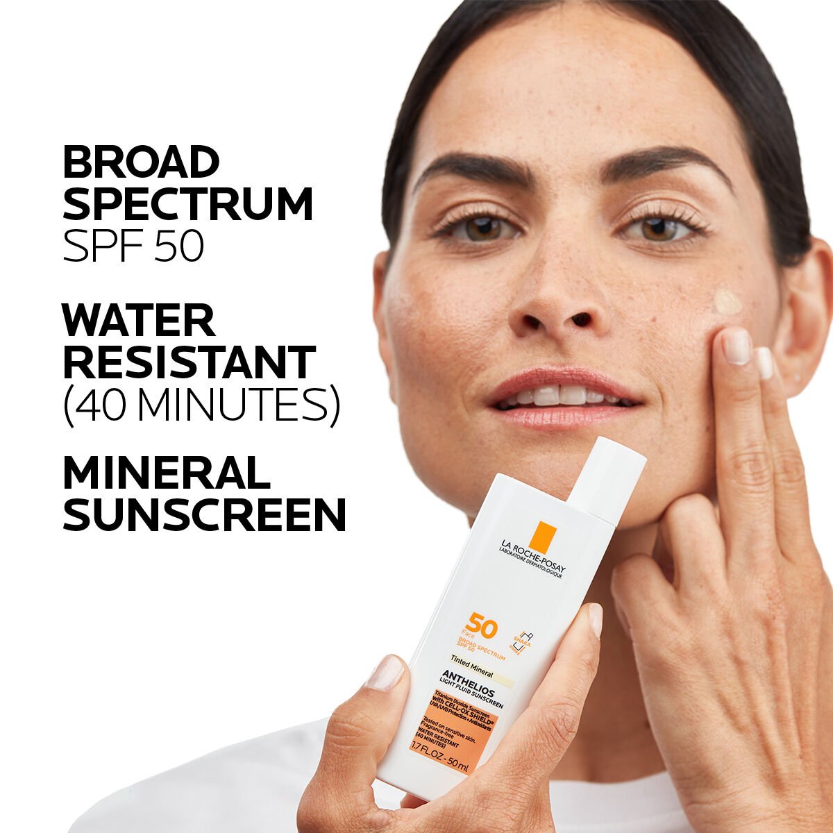 ANTHELIOS MINERAL TINTED ULTRA FLUID SPF 50 FACIAL SUNSCREEN