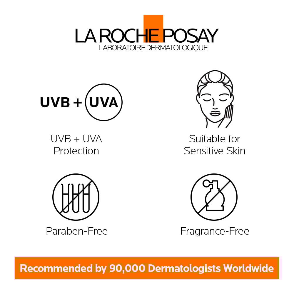 ANTHELIOS XL DRY TOUCH SPF 60 FACIAL SUNSCREEN