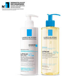 Lipikar Baume AP+M & Lipikar Oil AP+ Routine Set