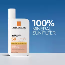 ANTHELIOS MINERAL TINTED ULTRA FLUID SPF 50 FACIAL SUNSCREEN