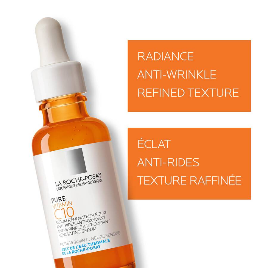 Pure Vitamin C10 AntiAging Face Serum La RochePosay