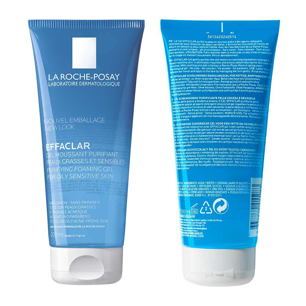 Effaclar Purifying Gel Cleanser 200 ml La RochePosay