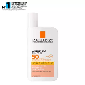ANTHELIOS MINERAL TINTED ULTRA FLUID SPF 50 FACIAL SUNSCREEN