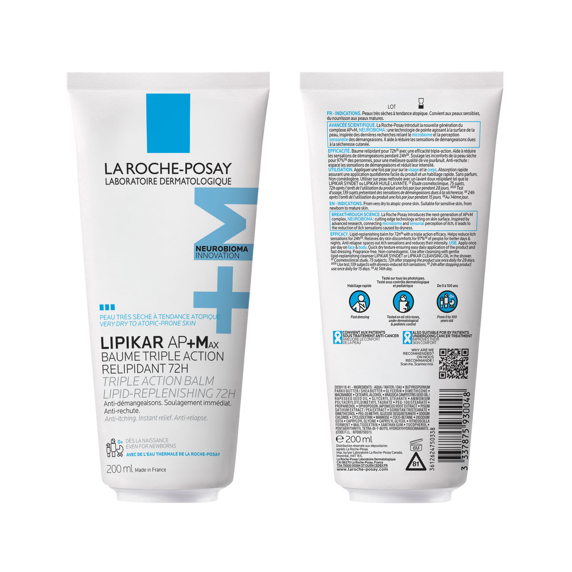 Lipikar Baume AP+Max
