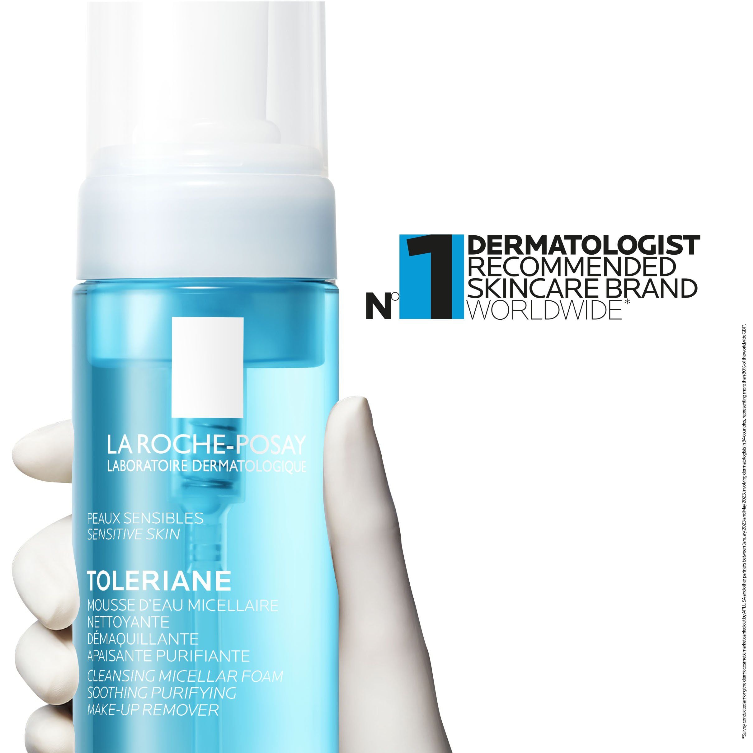 Toleriane Cleansing Micellar Foaming Water