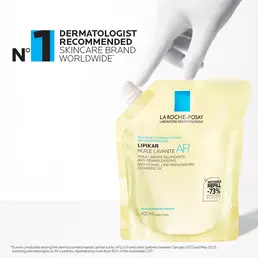 Lipikar Oil AP+ Cleansing Body Oil Refill
