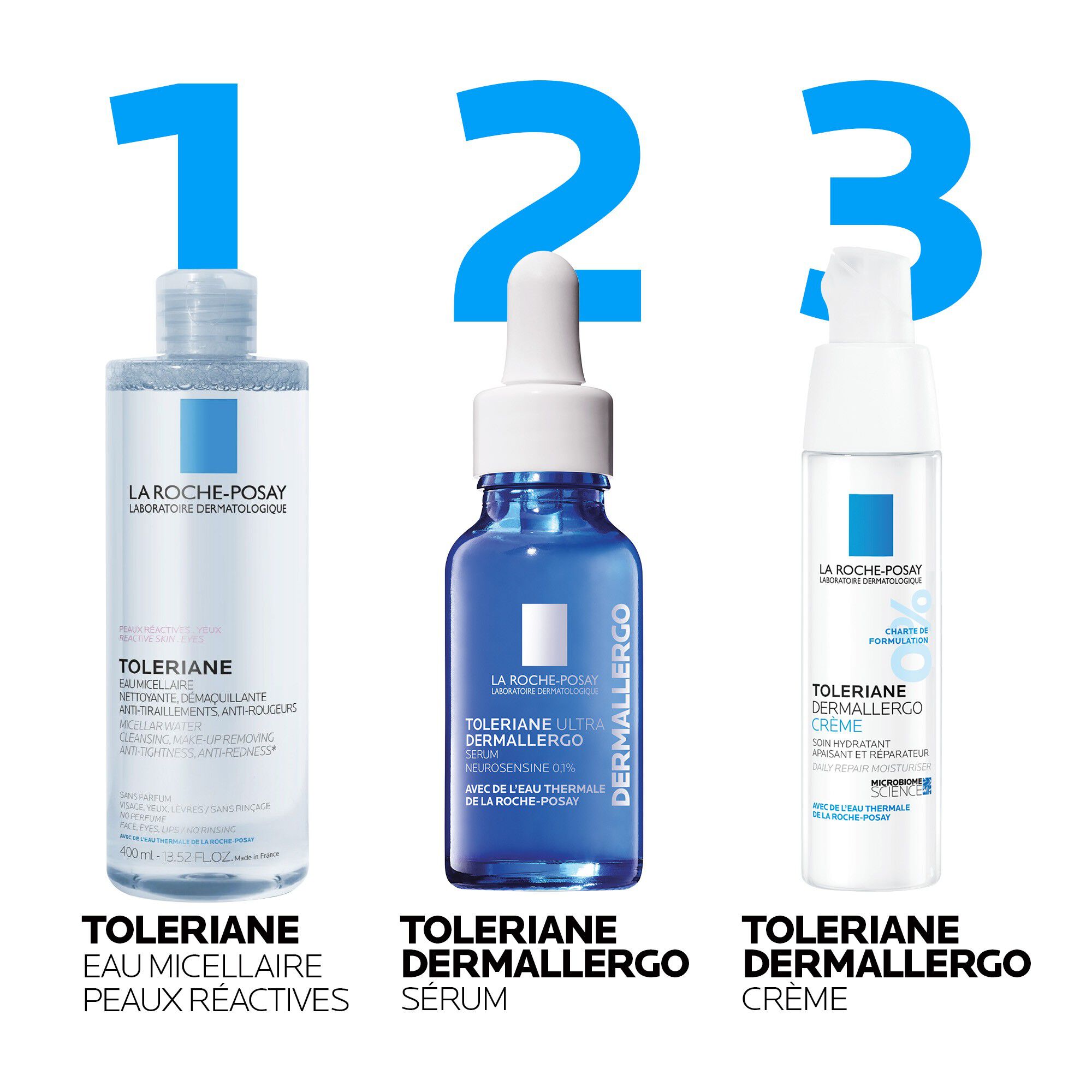 Toleriane Eau Micellaire Peaux Reactives
