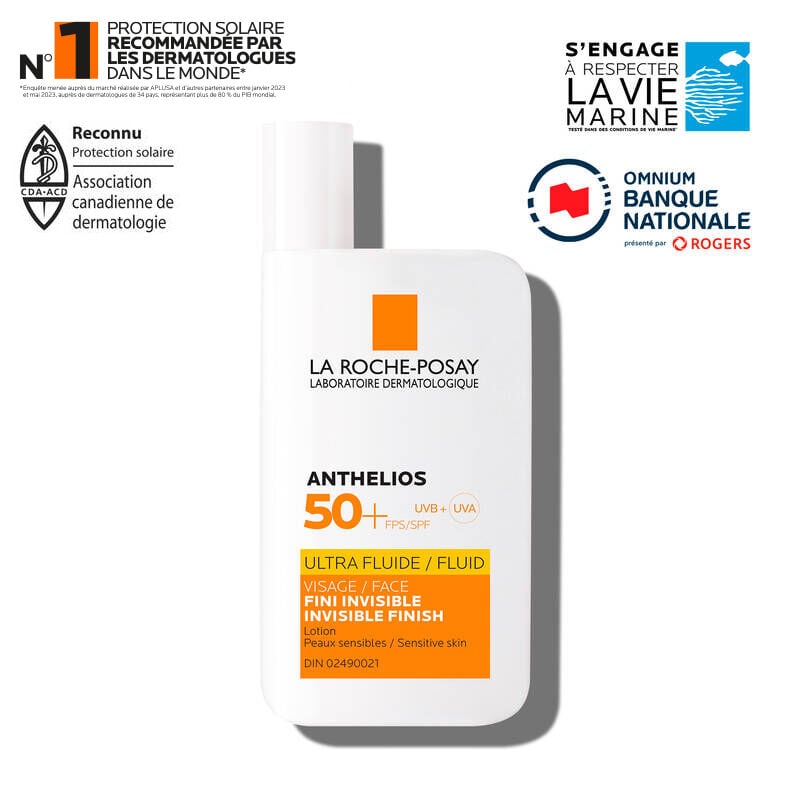 Ensemble routine Gel Mela B3, Serum Mela B3 et Anthelios SPF 50+