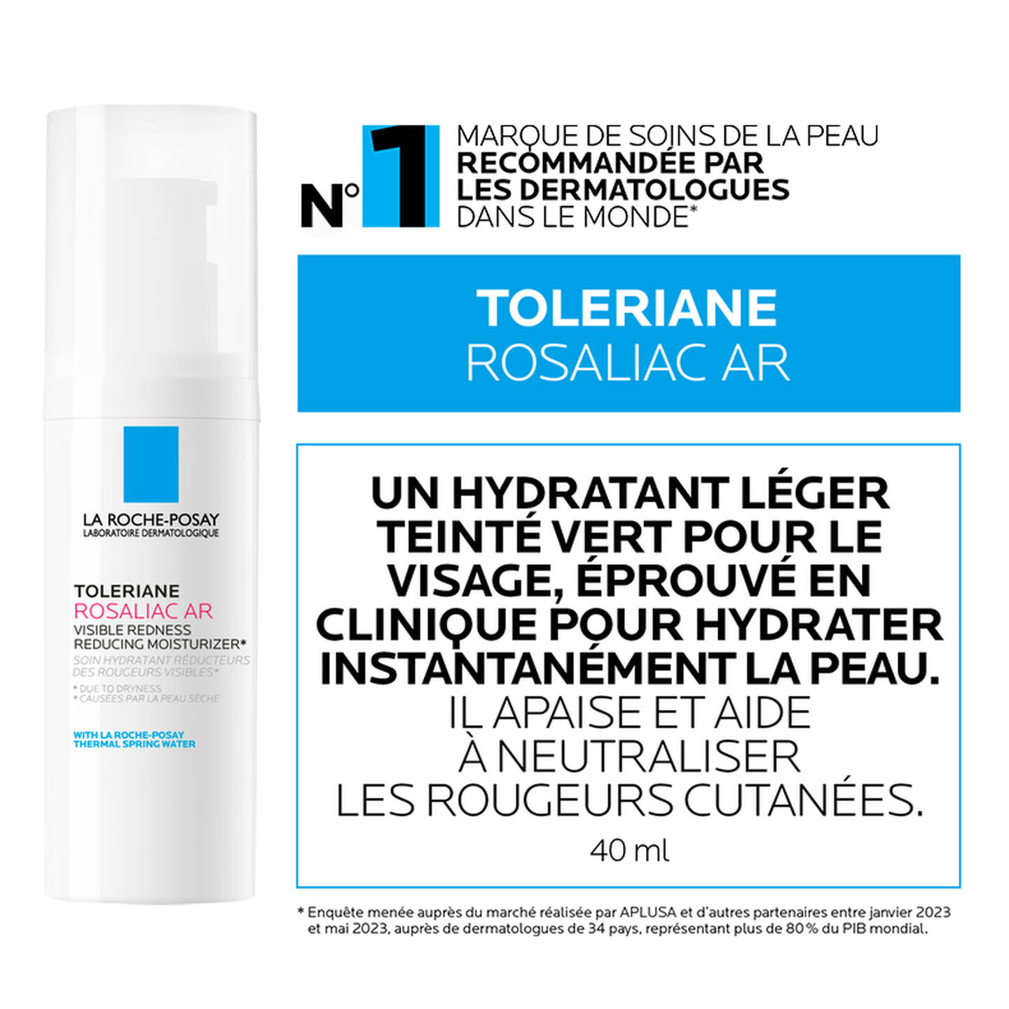 Cr me Hydratante Toleriane Rosaliac AR 40ml La Roche Posay Cr me Hydratante Toleriane Rosaliac AR 40ml La Roche Posay