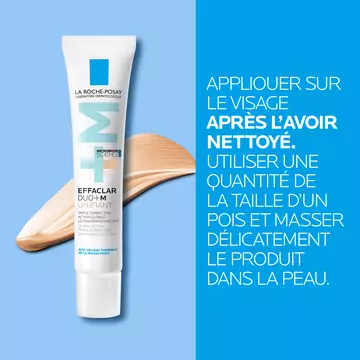 EFFACLAR DUO+M UNIFIANT CREME HYDRATANTE TEINTEE