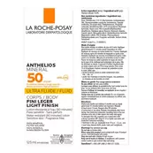 ANTHELIOS MINERAL LOTION ULTRA-FLUIDE FPS 50 POUR CORPS