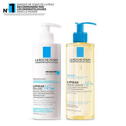 Ensemble routine LIPIKAR BAUME AP+M et LIPIKAR HUILE AP+