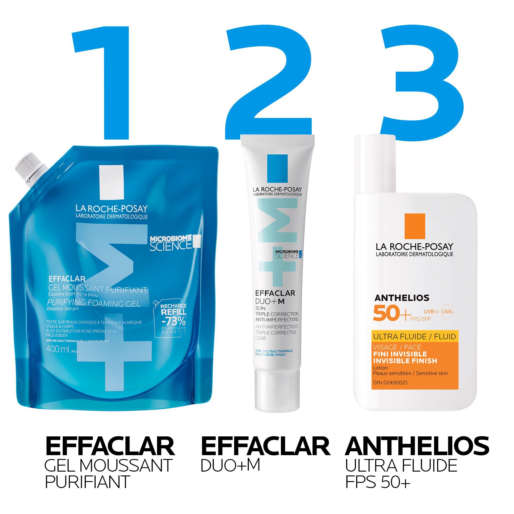 Effaclar Gel Moussant Purifiant Format Recharge