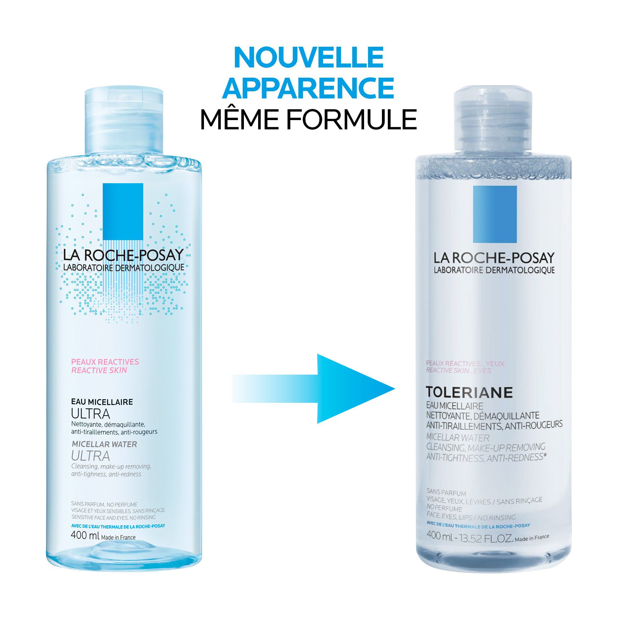 Toleriane Eau Micellaire Peaux Reactives