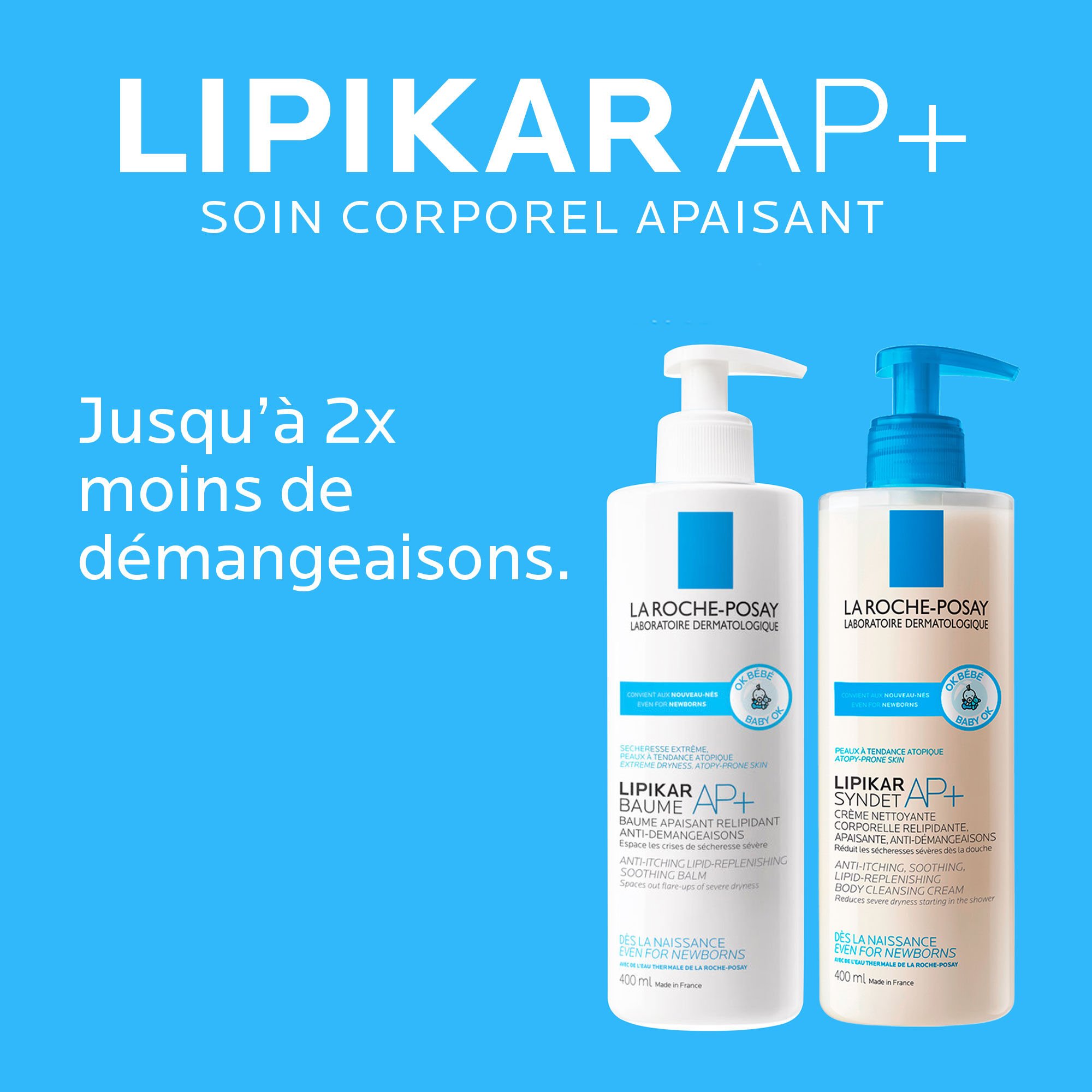 Lipikar Syndet AP+ Creme Lavante