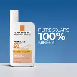 Anthelios MINERAL Lotion ultra-fluide teintee FPS 50 pour visage