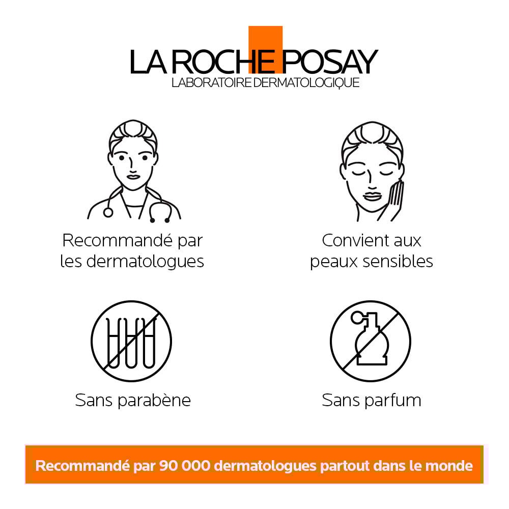 Anthelios Ultra-Fluide FPS 50+ Ecran Solaire pour Visage