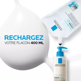 Lipikar Syndet AP+ Format Recharge creme nettoyante pour le corps