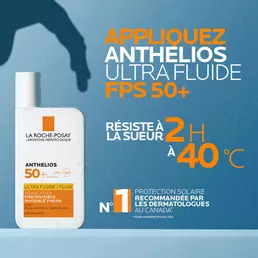 Anthelios Ultra-Fluide FPS 50+ Ecran Solaire pour Visage