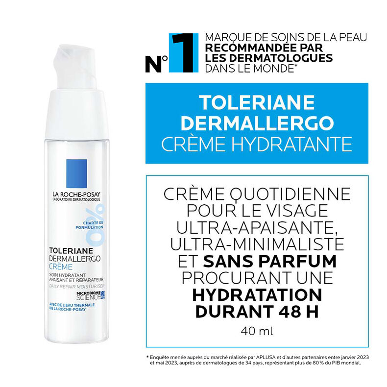 Ensemble routine Dermallergo Creme et Lipikar Baume