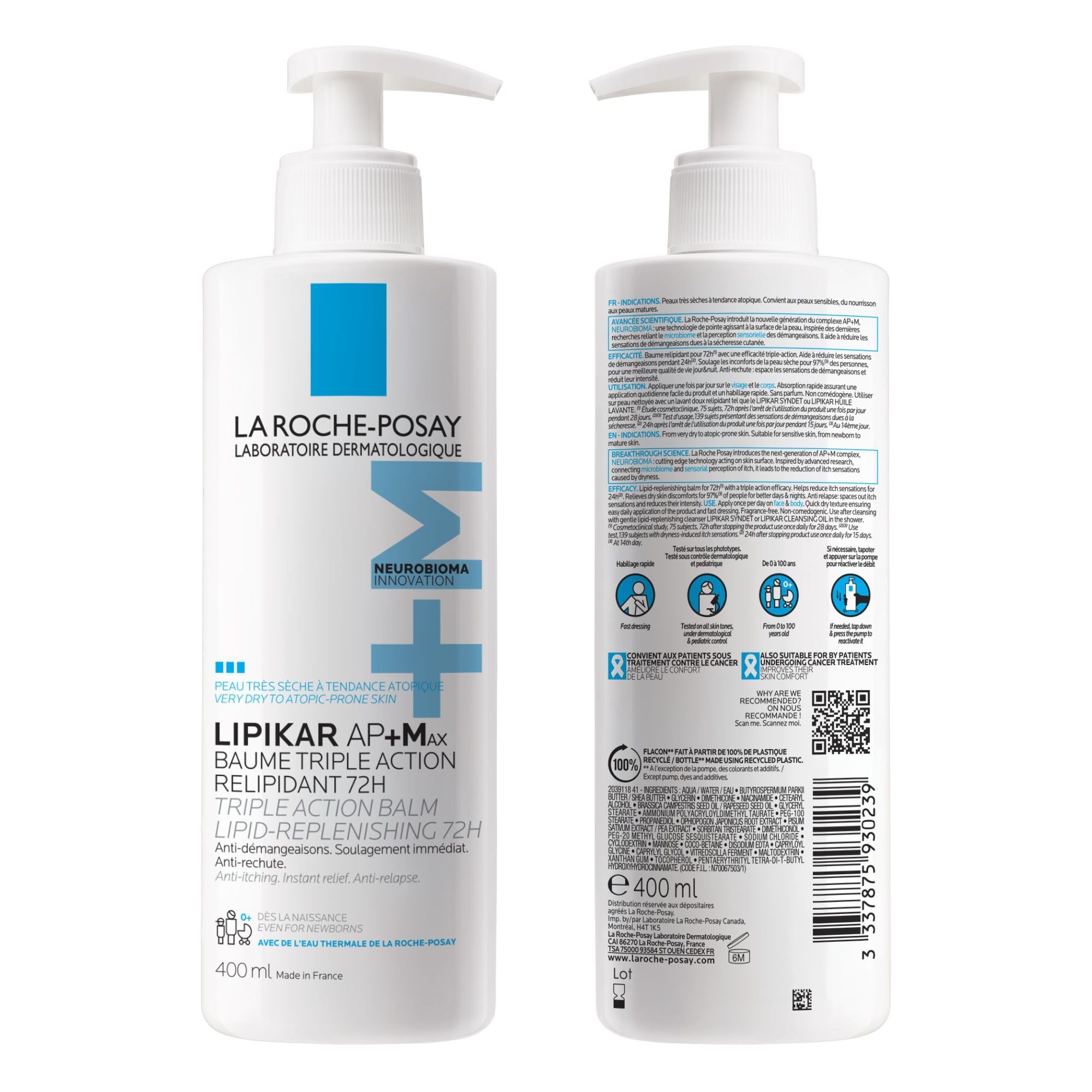 Lipikar Baume AP+Max