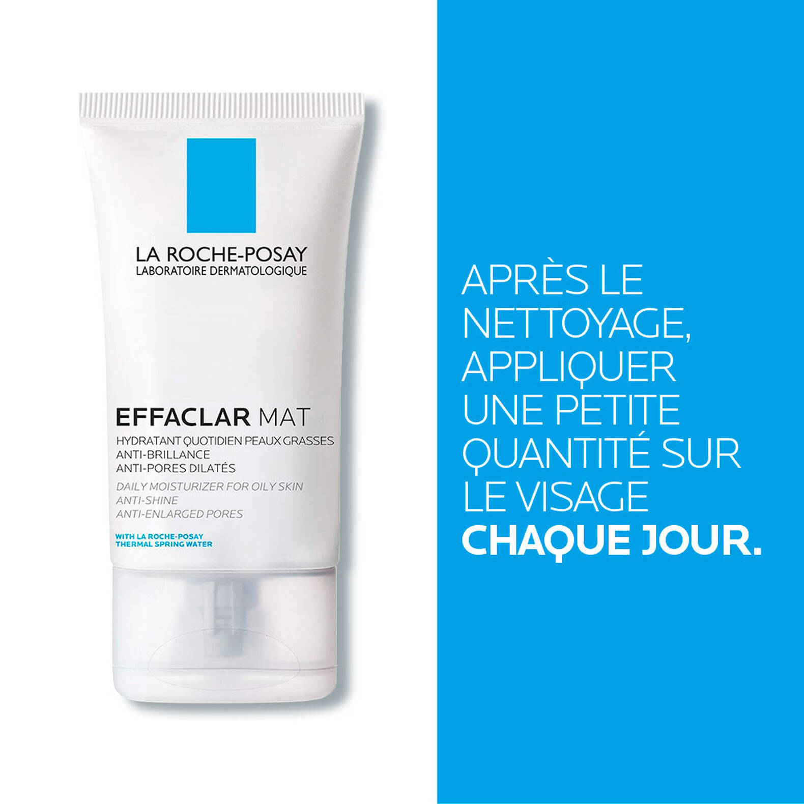 Effaclar Mat Hydratant Visage Matifiant 40 Ml La Roche Posay effaclar-mat-hydratant-visage-matifiant-40-ml-la-roche-posay