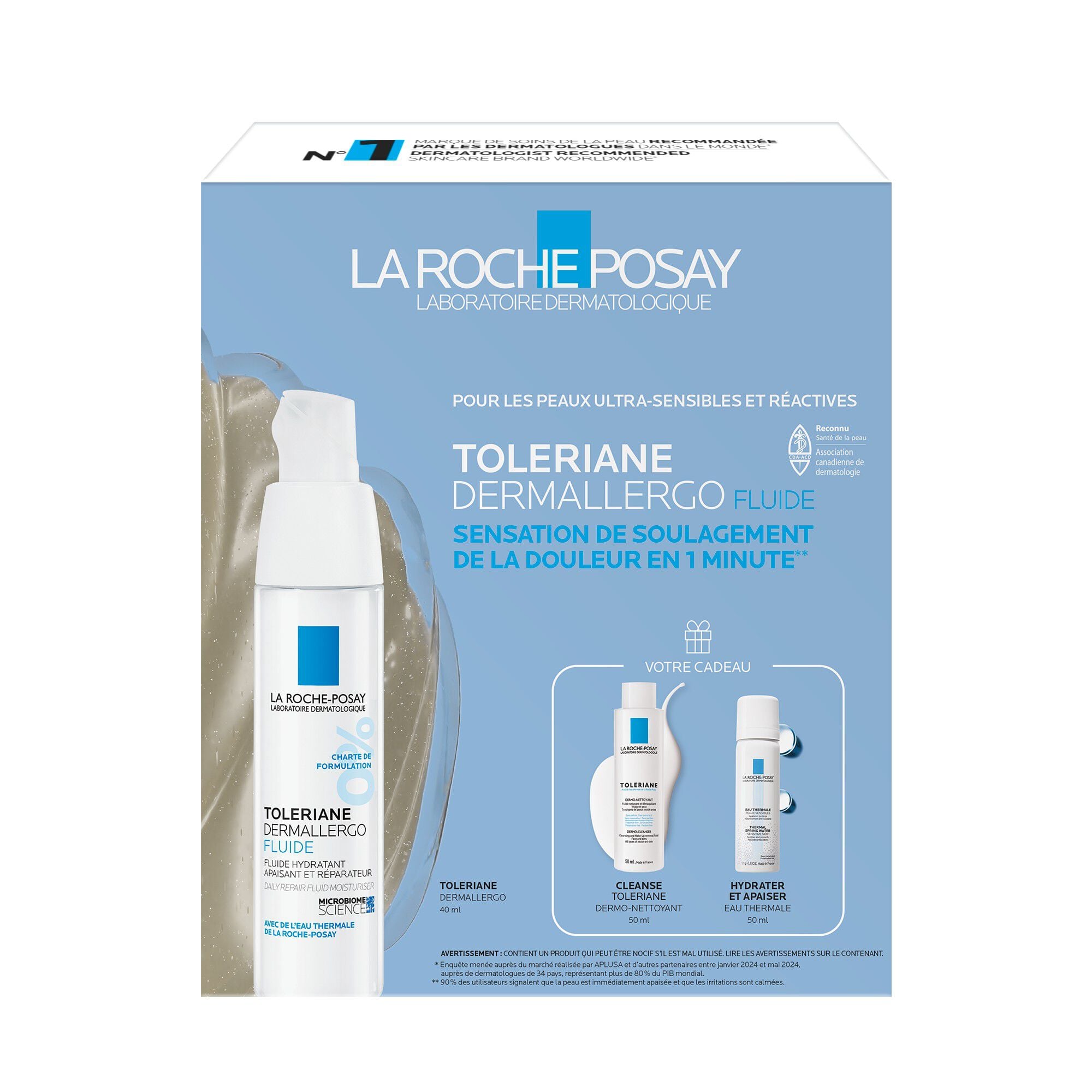 Coffret Toleriane Dermallergo Fluide