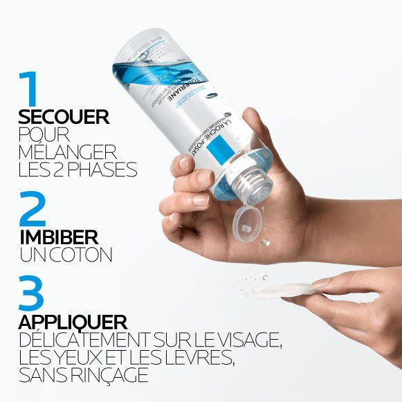 Toleriane Eau Micellaire Biphasee Demaquillante