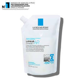 Lipikar Syndet AP+ Format Recharge creme nettoyante pour le corps